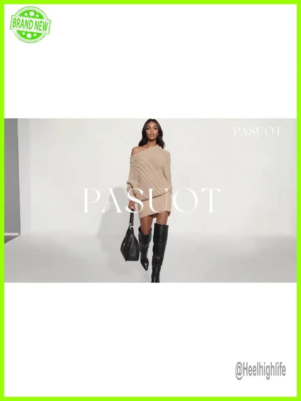 Over the Knee Boots with Chunky Heel Side Zipper Pointed Toe Fall Winter